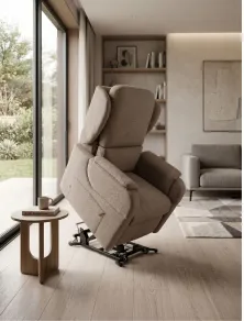 Poltrona Relax Zero Gravity con Alza Persona Kit Roller | Più Relax®