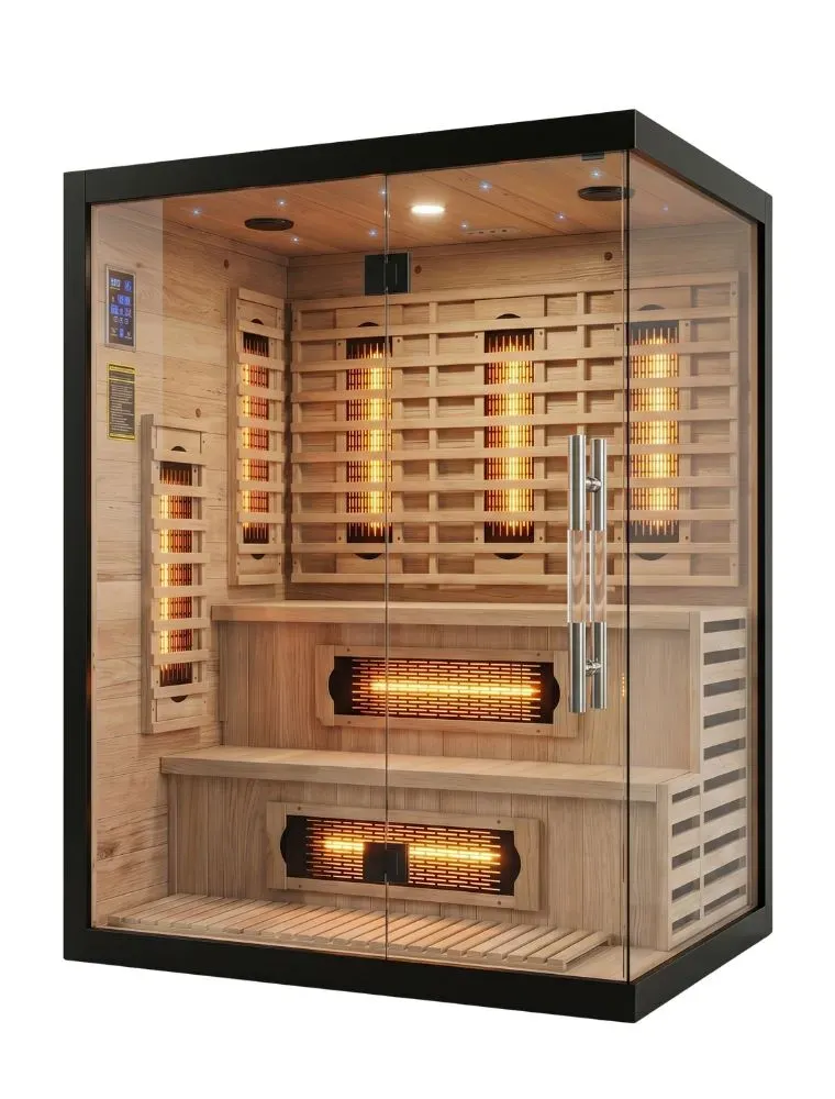 Sauna Infrarossi 3 Posti 150x110 | Quarzo e Magnesio