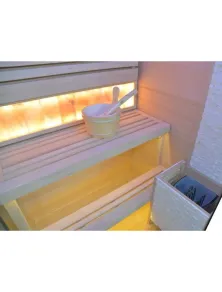 Sauna 3 Posti Sale Himalaya, Cielo Stellato e Bluetooth | Più Relax ®