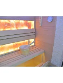 Sauna 3 Posti Sale Himalaya, Cielo Stellato e Bluetooth | Più Relax ®