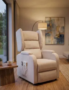 Poltrona Relax 2 Motori Alzapersona Bergère - Dispositivo Medico Classe 1