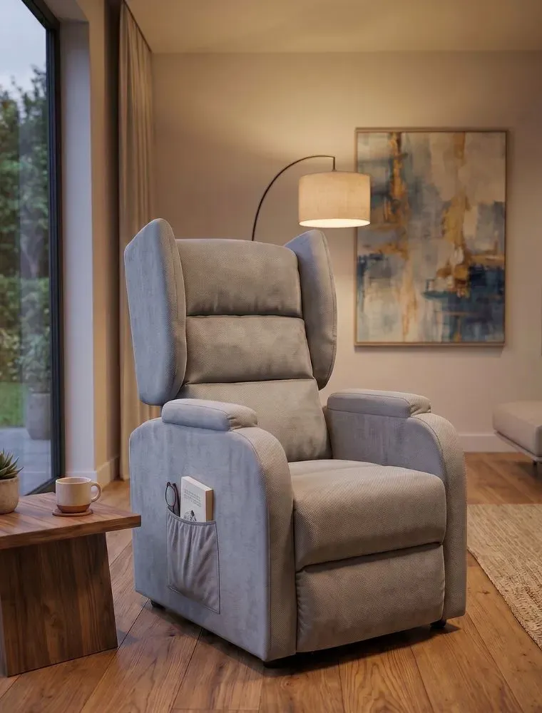 Poltrona Relax 2 Motori Alzapersona Bergère - Dispositivo Medico Classe 1