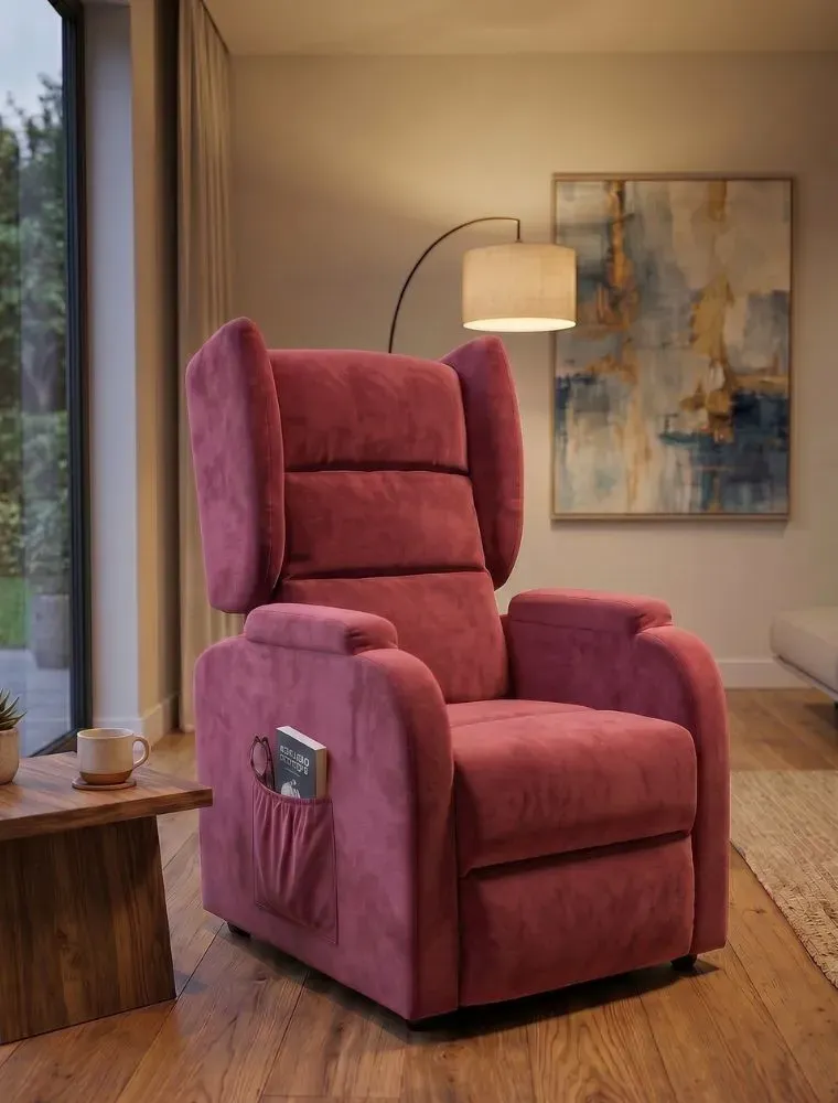 Poltrona Relax 2 Motori Alzapersona Bergère - Dispositivo Medico Classe 1
