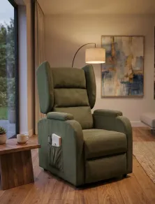 Poltrona Relax 2 Motori Alzapersona Bergère - Dispositivo Medico Classe 1