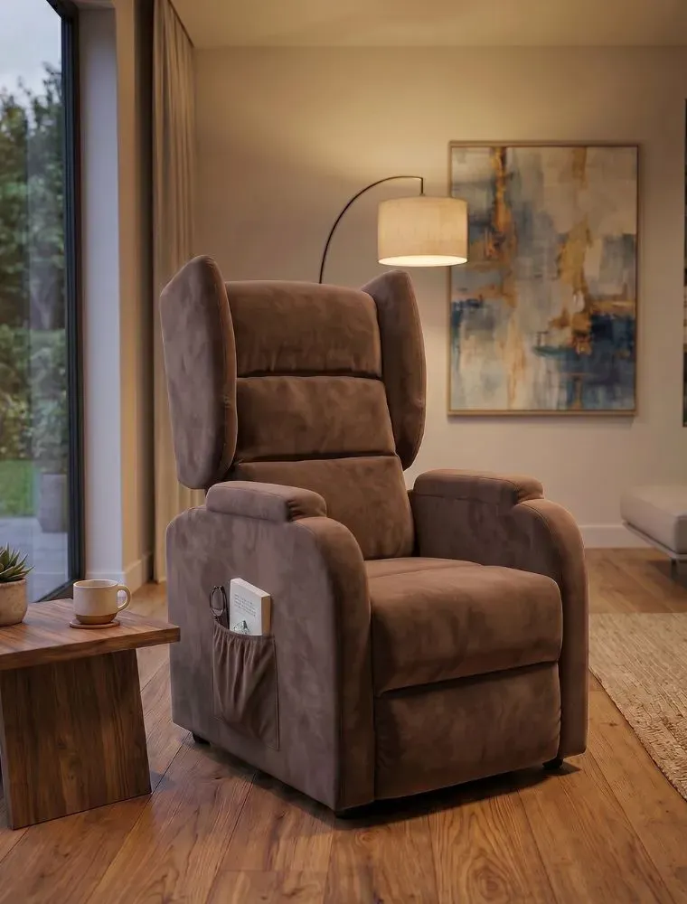 Poltrona Relax 2 Motori Alzapersona Bergère - Dispositivo Medico Classe 1