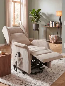Poltrona Relax 2 Motori con Alzapersona | Dispositivo Medico Classe 1