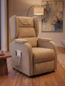 Poltrona Relax 2 Motori Alzapersona Bergère - Dispositivo Medico Classe 1
