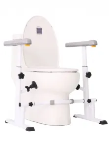 Supporto WC per Alzarsi Senza Forare | Telaio Smart Regolabile
