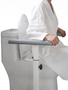 Supporto WC per Alzarsi Senza Forare | Telaio Smart Regolabile