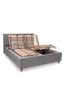 letto matrimonale contenitore con rete motorizzata elettrica
