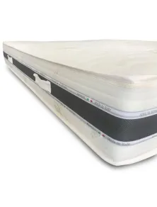 MATERASSO MATRIMONIALE IN MEMORY A 7 ZONE DI PORTANZA CON RIVESTIMENTO ANALLERGICO E ANTI BATTERICO IN ALOE VERA SFODERABILE
