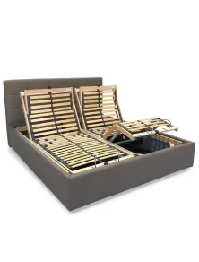 Letto Contenitore con Rete Motorizzata Telecomandi Wireless I Più Relax®