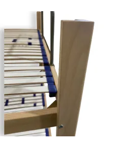 Letto a Castello in Faggio con Reti Incluse | Salvaspazio 100% Made in Italy
