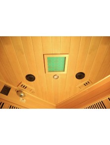 SAUNA AD INFRAROSSI 3-4 POSTI SKY CON IRRADIATORI IN CARBONIO FULL OPTIONAL