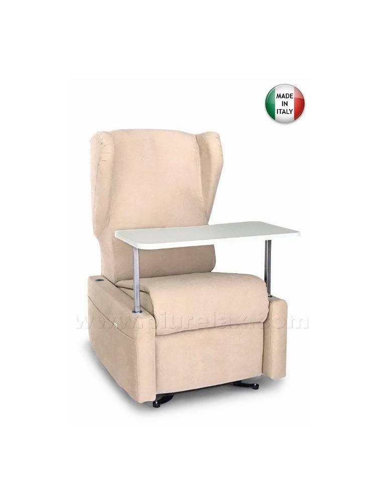 poltrona relax per anziani E disabili braccioli removibili kit roller