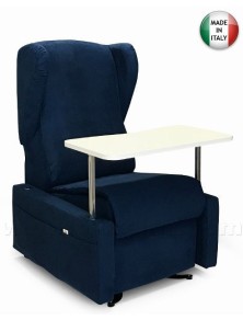 poltrona relax per anziani E disabili braccioli removibili kit roller