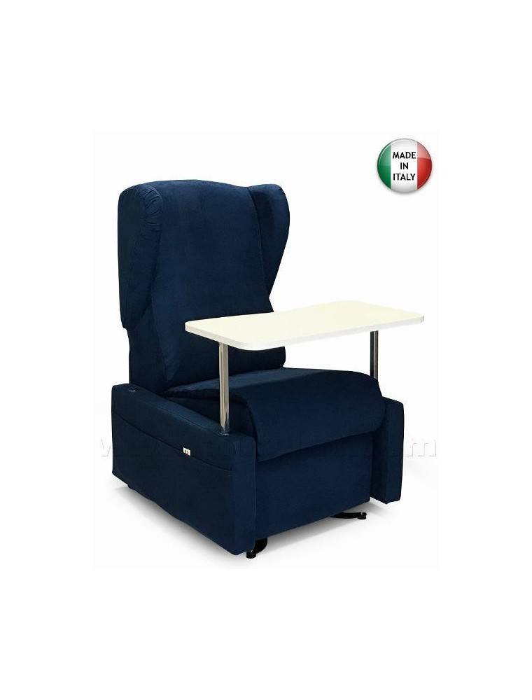 poltrona relax per anziani E disabili braccioli removibili kit roller