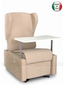 poltrona relax per anziani E disabili braccioli removibili kit roller