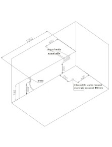 VASCA DA BAGNO IDROMASSAGGIO CON MASSAGGIO RIVITALIZZANTE 170x70