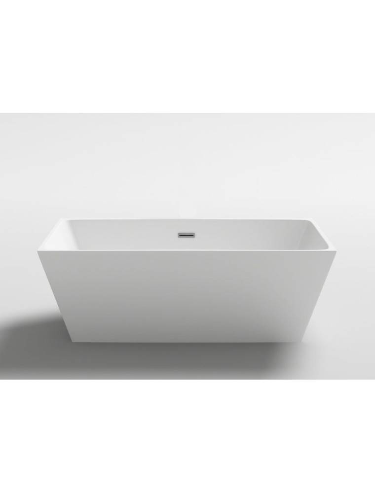 Vasca da bagno freestanding in acrilico rinforzato misure 160x80 cm altezza 60 cm.
