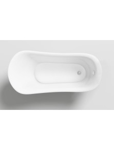 VASCA DA BAGNO FREESTANDING 160 X 72 PIEDI ZAMPA DI LEONE 