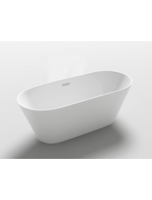 Vasca da bagno freestanding in acrilico rinforzato, disponibile in 3 formati diversi.