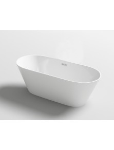 Vasca da bagno freestanding in acrilico rinforzato, disponibile in 3 formati diversi.