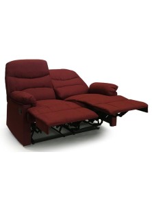 divano relax 2 posti reclinabile manualmente