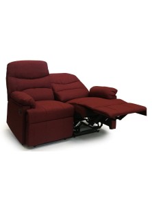 divano relax 2 posti reclinabile manualmente