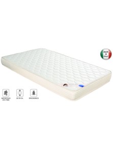 rete elettrica motorizzata a doghe in legno con materasso 80x200