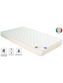 rete elettrica motorizzata a doghe in legno con materasso 90x190