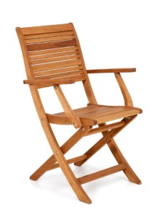 TAVOLO APRIBILE IN LEGNO DI EUCALIPTO 180/240X90 CON SEDIE