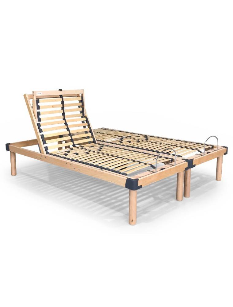 rete elettrica motorizzata matrimoniale con telecomandi wireless