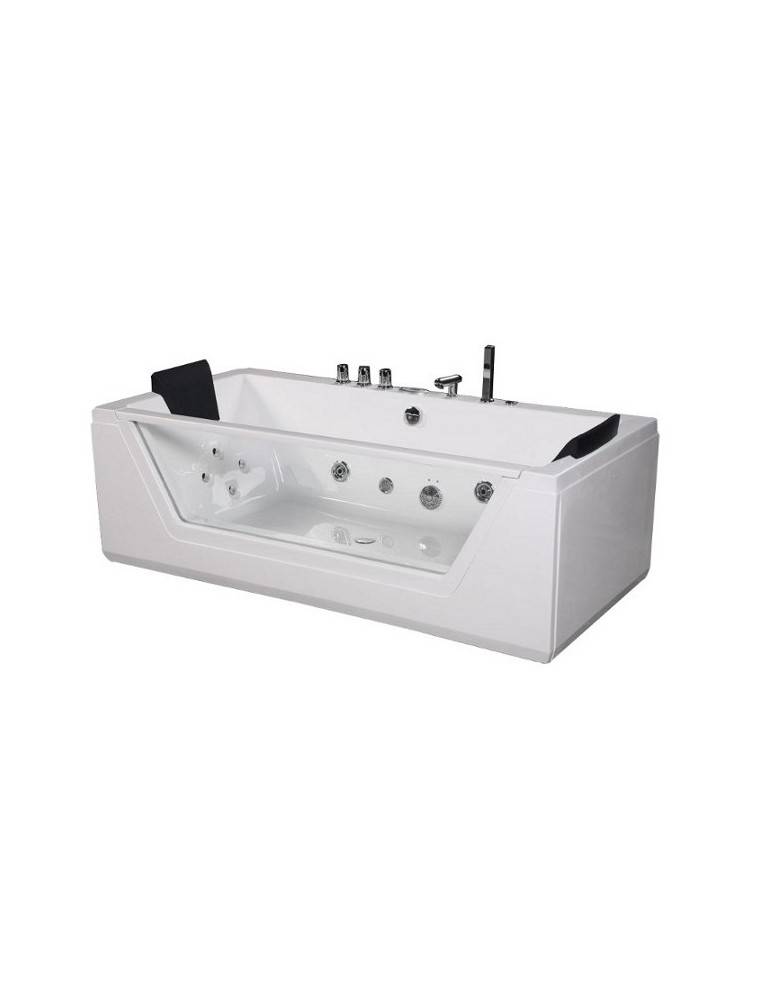 VASCA DA BAGNO IDROMASSAGGIO CON CROMOTERAPIA E RADIO