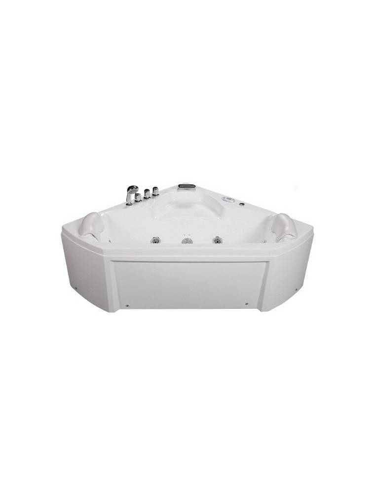 VASCA DA BAGNO IDROMASSAGGIO ANGOLARE CON RADIO E CROMOTERAPIA