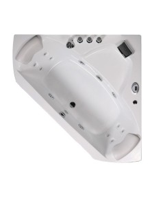 VASCA DA BAGNO IDROMASSAGGIO ANGOLARE CON RADIO E CROMOTERAPIA