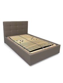 letto contenitore una piazza e mezza con rete motorizata elettrica