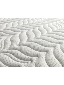 letto contenitore matrimoniale con materasso in memory silver oli