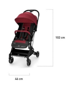 passeggino con copri gambe e capottina impermeabile con parapioggia