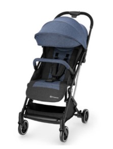 passeggino con copri gambe e capottina impermeabile con parapioggia