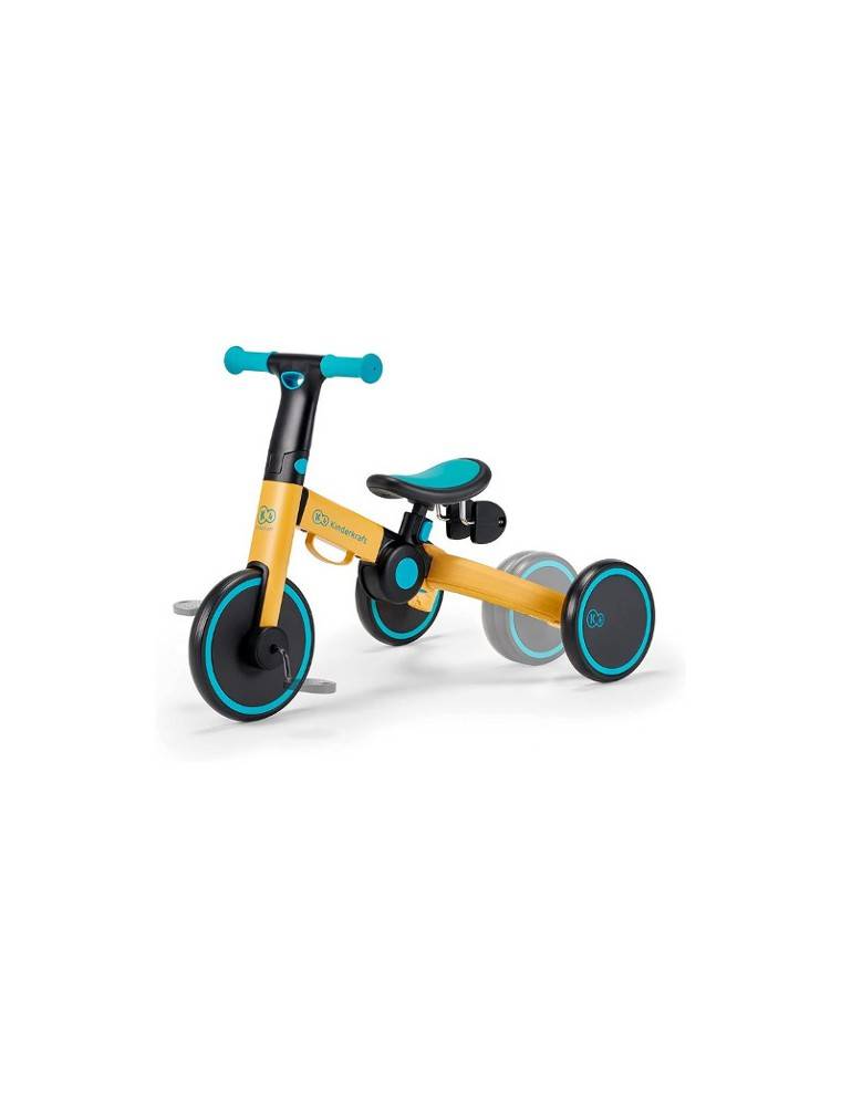 triciclo balance bike in alluminio trasformabile con sella