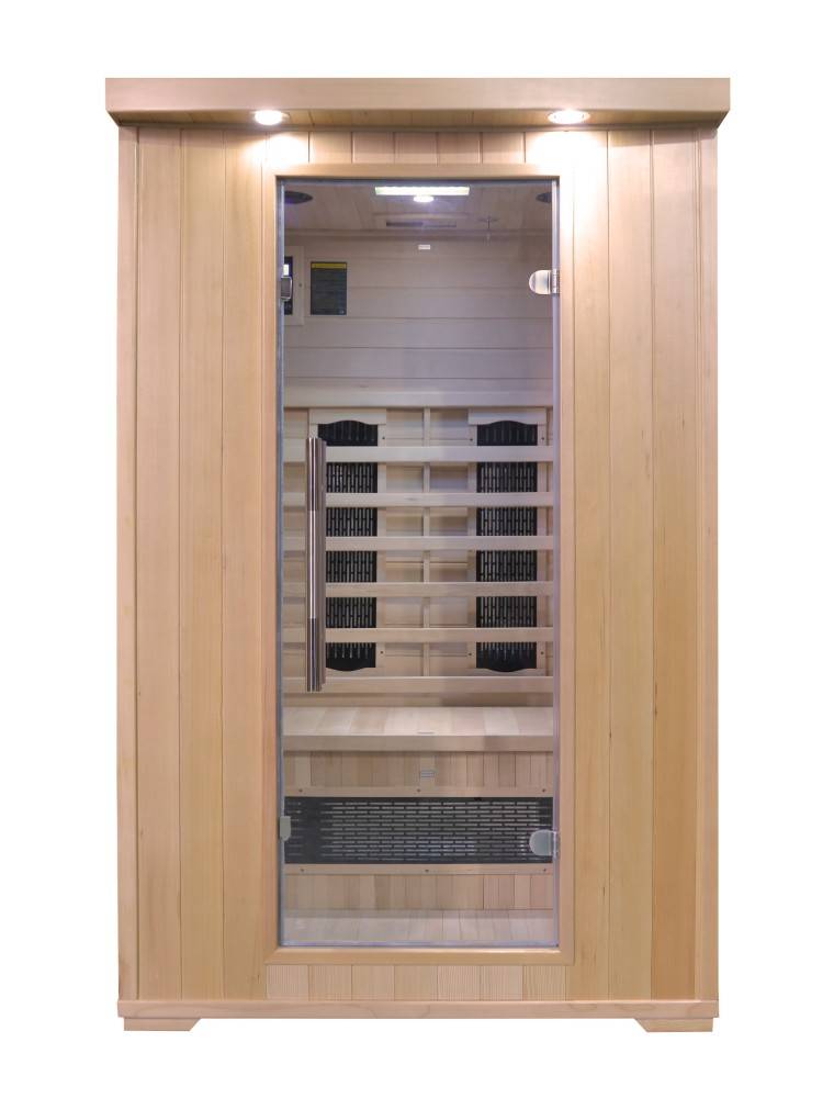 SAUNA AD INFRAROSSI 2 POSTI FULL OPTIONAL SAUNA AD INFRAROSSI 2 POSTI FULL OPTIONAL