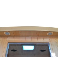 SAUNA AD INFRAROSSI 2 POSTI FULL OPTIONAL