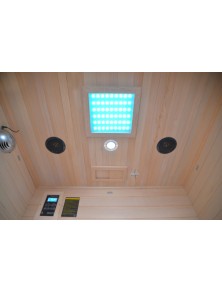 SAUNA AD INFRAROSSI 2 POSTI FULL OPTIONAL