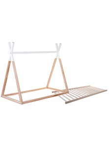 LETTINO MONTESSORIANO TIPI IN LEGNO DI FAGGIO MASSELLO DOGHE INCLUSE