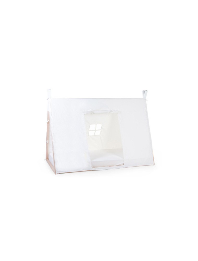 TENDA COVER PER STRUTTURA LETTINO TIPI IN COTONE CON FINESTRE E PORTE RICHIUDIBILI