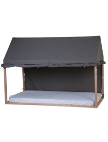 COVER PER STRUTTURA LETTO HOUSEWOOD IN COTONE RICICLATO CON FINESTRELLA E PORTA RICHIUDIBILE