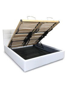 letto imbottito matrimoniale elettrico motorizzato
