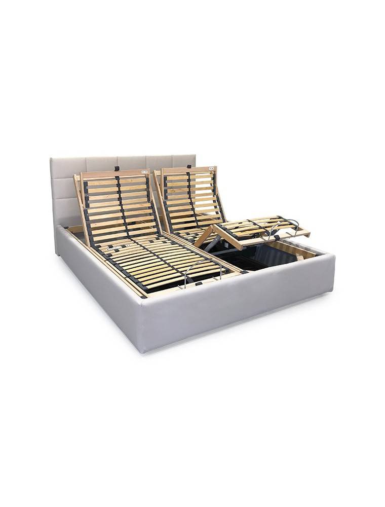 LETTO MATRIMONIALE CONTENITORE CON RETE ELETTRICA MOTORIZZATA LETTO MATRIMONIALE CONTENITORE CON RETE ELETTRICA MOTORIZZATA