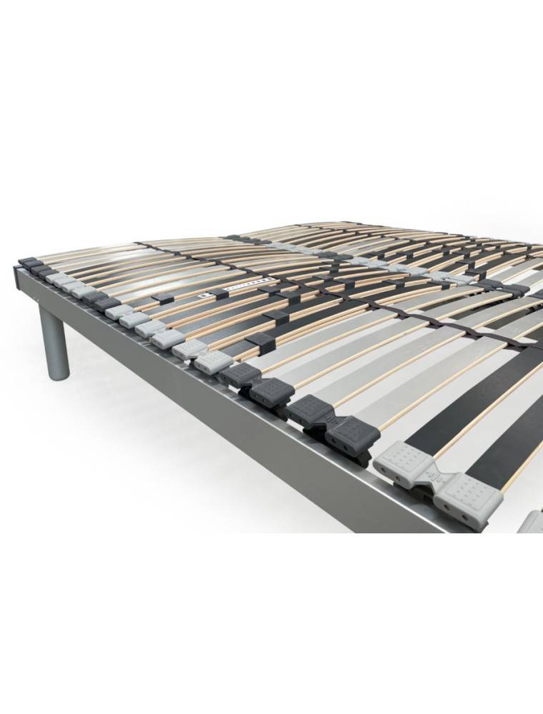 rete letto matrimoniale doghe ammortizzate cursori regolazione peso